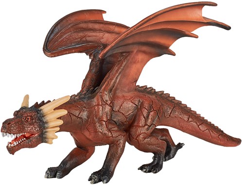 Mojo Jouet Fantaisie Dragon de Feu avec mâchoire mobile - 387253