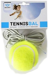 Balle de tennis avec élastique entraîneur jaune pour enfants et adultes