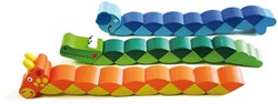 Eduplay puzzle animal en bois serpent - jouet coloré pour enfants