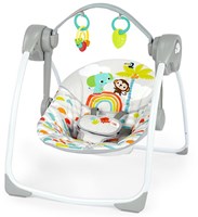 Bright Starts balançoire bébé portable avec musique et mouvement automatique-2