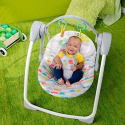 Bright Starts balançoire bébé portable avec musique et mouvement automatique