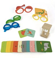 Petit Collage jeu de société - Jeu de devinettes Qui suis-je ? Carton enfants-2