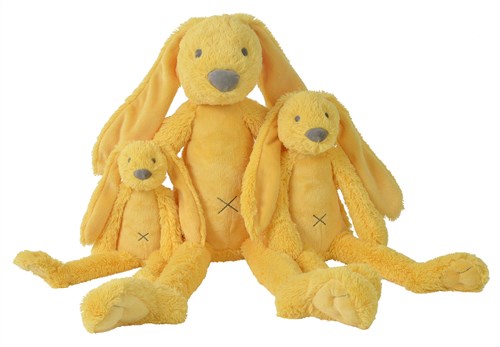 Happy Horse peluche Lapin Richie jaune - doudou lapin 38cm-2