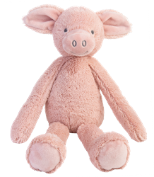 Happy Horse peluche Cochon Perry 48cm - Rose - Animal de la ferme en peluche