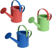 Arrosoir en métal jouet pour enfants bleu pour jardin et bac à sable
