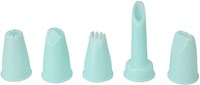 Set de pâtisserie licorne rose silicone 10 pièces pour enfants avec moule à gâteau-2