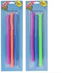 Stretch Fidget Noodle jouet lot de 3 brins colorés