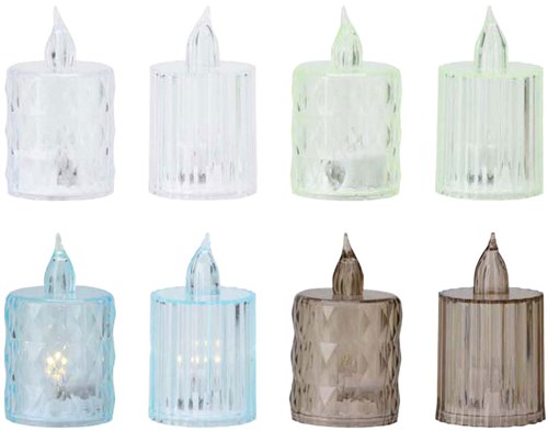 Kaarsje met Led, 24st.