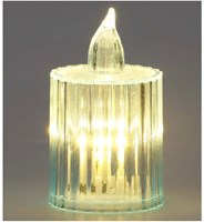 Kaarsje met Led, 24st.-2