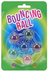 Set de balles rebondissantes jouet - 6 balles colorées pour enfants