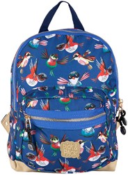 Pick & Pack sac à dos oiseaux navy S - sac à dos enfant polyester recyclé