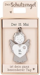 Depesche porte-clés ange gardien 15 mai - porte-bonheur cadeau