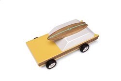 Candylab voiture jouet en bois Junior Woodie - design classique