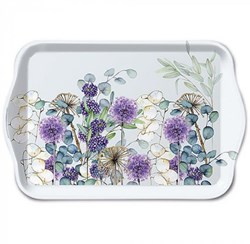 Ambiente plateau mélamine Lunaria vert 13x21cm plateau de service