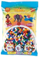 Hama perles à repasser - mélange couleurs primaires - 3000 pièces jouet créatif-2