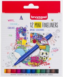 Bruynzeel Bruynzeel 12 mini feutres fins 60241512