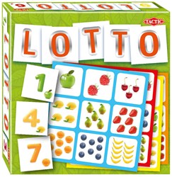Tactic jeu éducatif pour enfants Fruit & Numbers Lotto carton