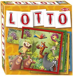Tactic Jungle Lotto jeu éducatif pour enfants - animaux colorés