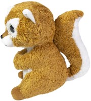 Lumo Stars peluche écureuil Kurre doudou 15cm aux grands yeux-3