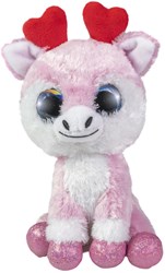 Lumo Stars peluche renne Love 15cm - doudou tout doux