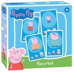 Jeu de cartes quartet Peppa Pig - jeu pour enfants dès 4 ans - jouet éducatif