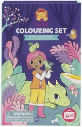 Coffret de coloriage Forêt Mystique créativité et aventure magique pour enfants