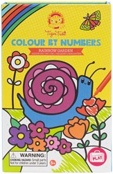 Livre de coloriage coloriage par numéros avec feutres - Jardin Arc-en-ciel jouet créatif