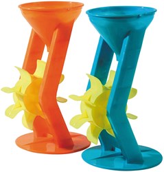 Androni Giocattoli moulin à sable et à eau jouet plastique orange bleu