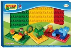 Plaques de construction blocs - Unico - 3 pièces - jouet de construction compatible