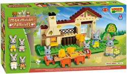 Coffret de construction restaurant Maximilian Families 70 pièces avec figurines