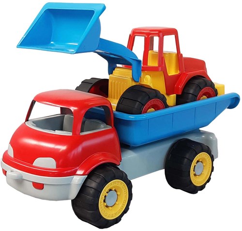 Androni Giocattoli camion benne jouet avec pelle - ensemble véhicule de chantier-2