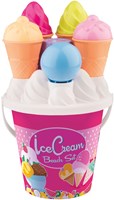 Androni Giocattoli jouet de plage Seau Ice Cream 17cm moules à sable-3