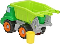 Androni Giocattoli camion benne à ordures jouet sable vert 30cm enfants-2