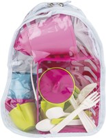 Androni Giocattoli set vaisselle jouet en sac - vaisselle enfant colorée