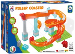 Androni Giocattoli circuit à billes - set de construction 31 pièces - compatible Duplo
