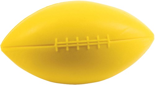 Androni Giocattoli ballon de rugby en mousse jaune 12,5 cm jouet sportif