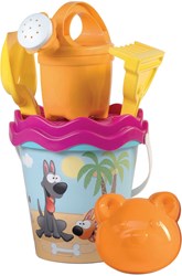 Androni Giocattoli jouets de plage Seau Set de Plage Petit 6 pièces sable