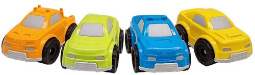 Androni Giocattoli set de voitures de ville jouet - 2 voitures en plastique-2