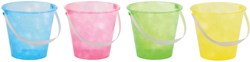 Ecoiffier seau à paillettes jouet de plage 17 cm pour enfants
