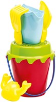 Ecoiffier set de jouets de plage avec accessoires - jouets de sable colorés-2