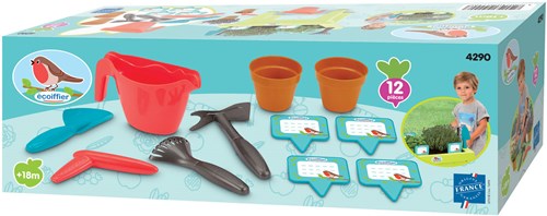 Ecoiffier table de jardinage jouet enfant avec accessoires - set de jardin