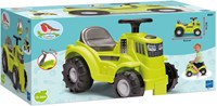 Ecoiffier porteur tracteur vert - tracteur jouet avec espace de rangement