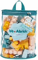 Abrick blocs de construction jouet - 60 pièces - couleurs douces