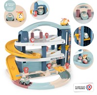 Smoby garage jouet Little Smoby Garage de Luxe avec voiture et hélicoptère-3