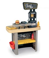 Smoby Food Corner cuisine restaurant avec 29 accessoires-3