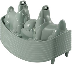 Smoby balançoire chien vert - bascule ergonomique pour enfants