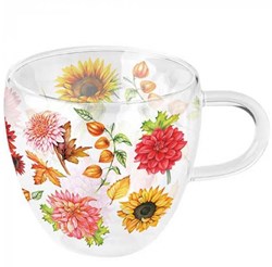 Ambiente verre à boire enfant 200ml Autumn blooming plastique sans BPA