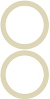 SIGG Anneaux d'étanchéité gourde accessoires silicone blanc 2 pièces-2