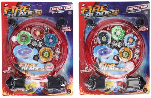 Fireblade Stadion met 4 Battle Tops