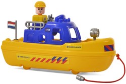 Bateau ambulance jouet Cavallino bateau de sauvetage plastique pour enfants
